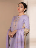 Limelight Winter Unstitched Printed Khaddar 2Pc Suit U2564 Lilac