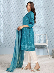 LimeLight Summer Unstitched Printed Lawn 2 Piece Suit U2583 Ferozi