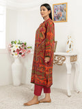 LimeLight Summer Unstitched Printed Lawn 2 Piece Suit U2627 Red