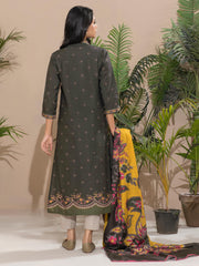 Limelight Winter Unstitched Printed Khaddar 2Pc Suit U2659 Grey