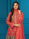 LimeLight Vol-03 Summer Unstitched Printed Lawn 2Pc Suit U2660 Coral