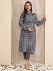 Limelight Winter Unstitched Printed Khaddar 2Pc Suit U2672 Grey