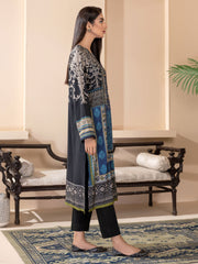 LimeLight Vol-03 Summer Unstitched Printed Lawn 1Pc Shirt U2762 Black
