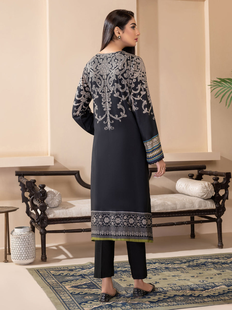 LimeLight Vol-03 Summer Unstitched Printed Lawn 1Pc Shirt U2762 Black