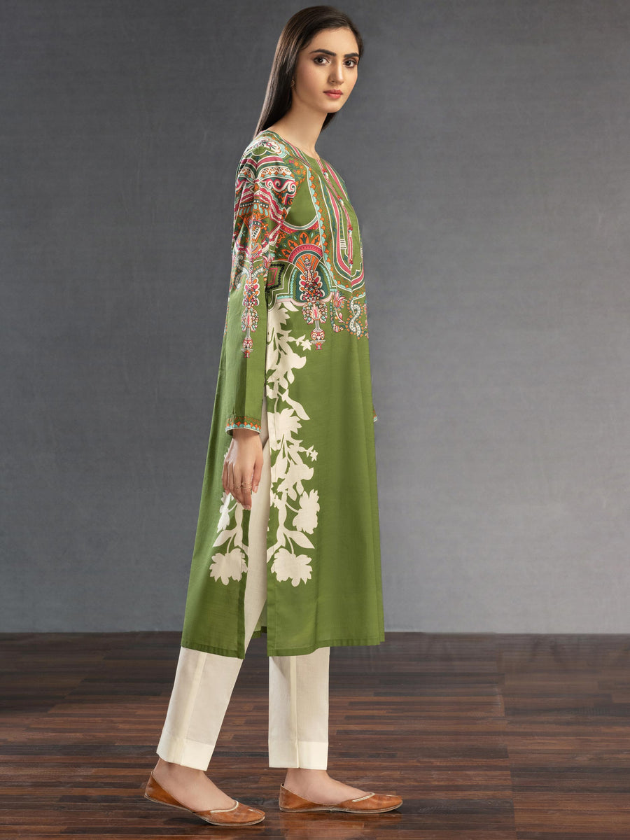 LimeLight Vol-03 Summer Unstitched Printed Lawn 1Pc Shirt U2763 Green