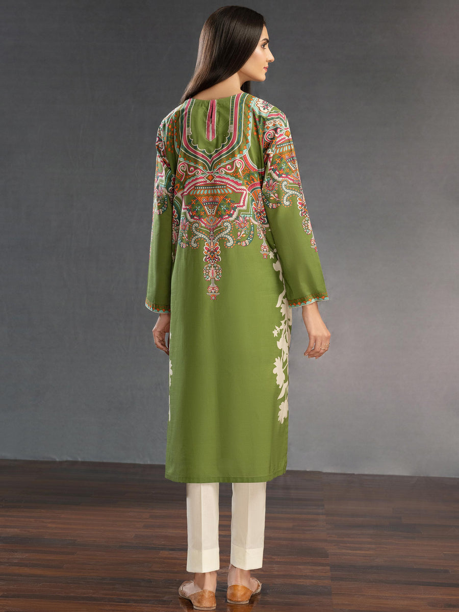 LimeLight Vol-03 Summer Unstitched Printed Lawn 1Pc Shirt U2763 Green