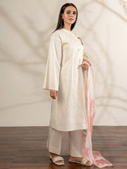 Limelight Summer Unstitched Printed Lawn 3Pc Suit U2770 Off White