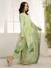 LimeLight Vol-03 Summer Unstitched Printed Lawn 2Pc Suit U2778 Green