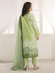 LimeLight Vol-03 Summer Unstitched Printed Lawn 2Pc Suit U2778 Green