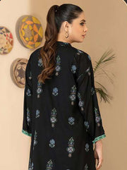 LimeLight Summer Unstitched Printed Lawn 1 Piece Shirt U2783 Black
