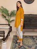 LimeLight Vol-03 Summer Unstitched Printed Lawn 2Pc Suit U2784 Mustard