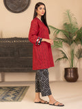 LimeLight Vol-03 Summer Unstitched Printed Lawn 2Pc Suit U2784 Red
