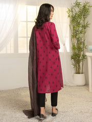 LimeLight Vol-03 Summer Unstitched Printed Lawn 2Pc Suit U2789 Plum