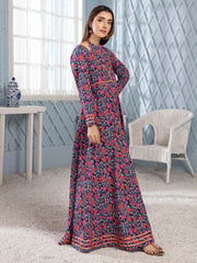 LimeLight Summer Unstitched Printed Lawn 1 Piece Shirt U2790 Black
