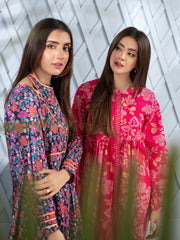 LimeLight Summer Unstitched Printed Lawn 1 Piece Shirt U2790 Black