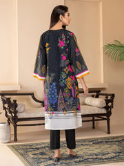 Limelight Summer Unstitched Printed Lawn 1Pc Shirt U2791 Black