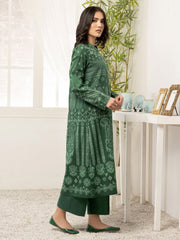 LimeLight Summer Unstitched Printed Lawn 1 Piece Shirt U2819 Green