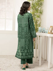 LimeLight Summer Unstitched Printed Lawn 1 Piece Shirt U2819 Green
