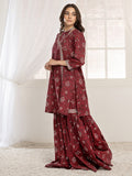LimeLight Summer Unstitched Printed Lawn 1 Piece Shirt U2820 Red