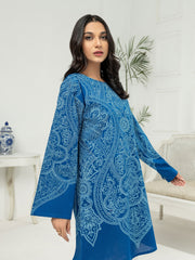 LimeLight Vol-03 Summer Unstitched Printed Lawn 1Pc Shirt U2821 Blue