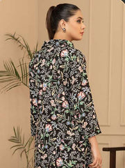 LimeLight Summer Unstitched Printed Lawn 1 Piece Shirt U2822 Black