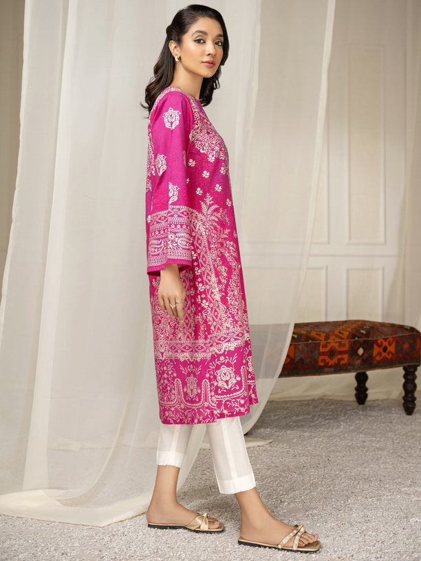 Limelight Summer Unstitched Paste Printed Lawn 1Pc Shirt U2830 Pink