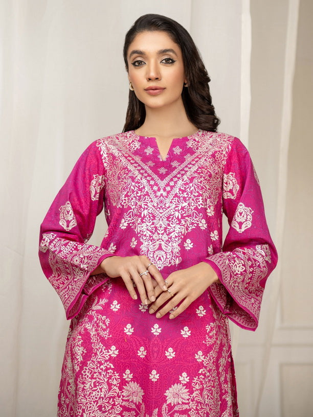 Limelight Summer Unstitched Paste Printed Lawn 1Pc Shirt U2830 Pink