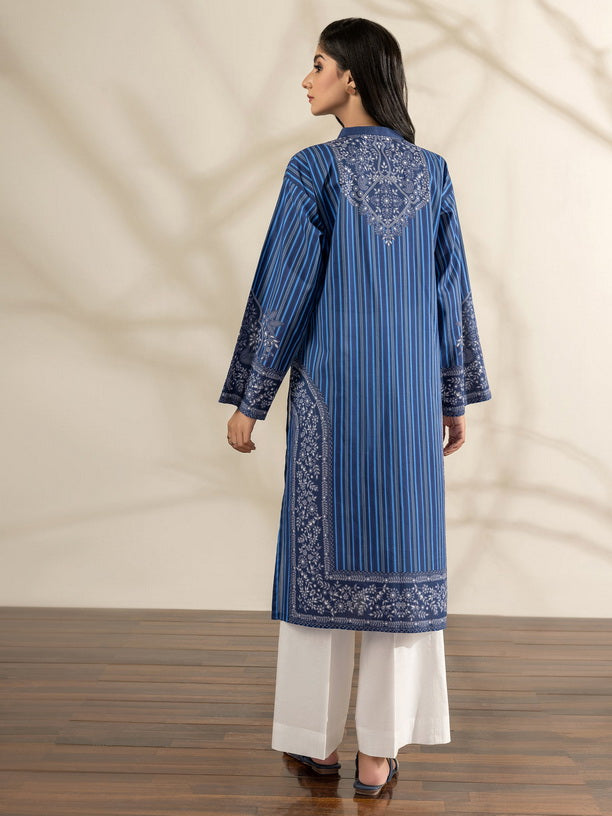 Limelight Summer Unstitched Printed Lawn 1Pc Shirt U2873 Blue