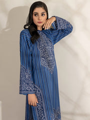 Limelight Summer Unstitched Printed Lawn 1Pc Shirt U2873 Blue