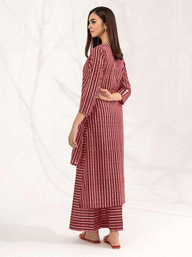 Limelight Summer Unstitched Printed Lawn 1Pc Shirt U2877 Maroon