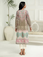 LimeLight Vol-03 Summer Unstitched Printed Lawn 1Pc Shirt U2879 Grey