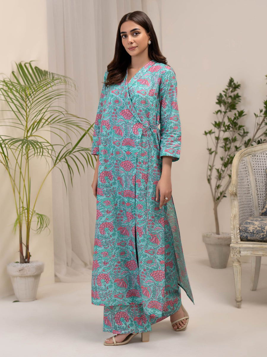 Limelight Summer Unstitched Printed Lawn 1Pc Shirt U2880 Mint
