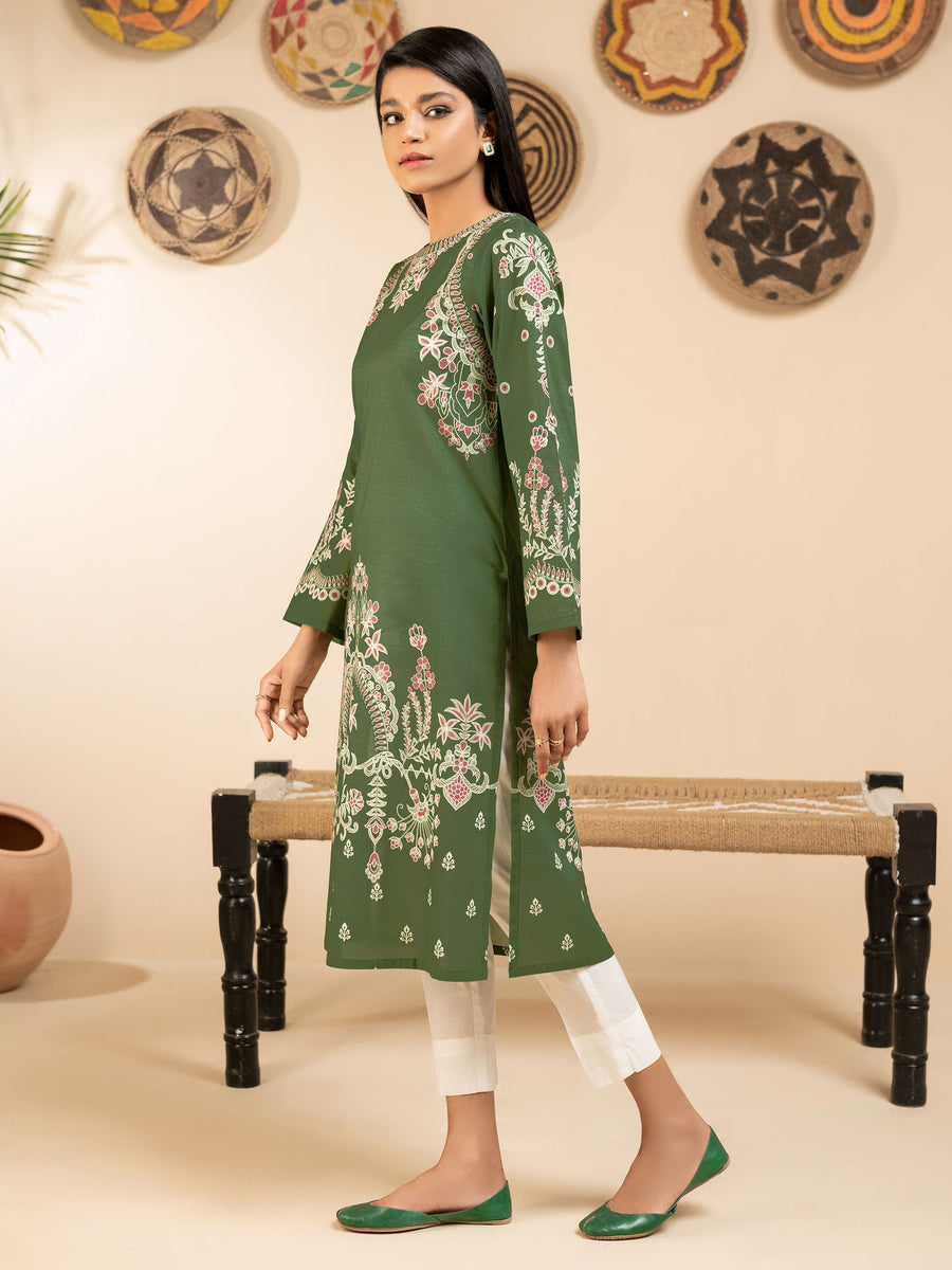 LimeLight Vol-03 Summer Unstitched Printed Lawn 1Pc Shirt U2884 Green