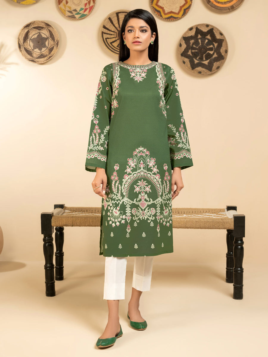 LimeLight Vol-03 Summer Unstitched Printed Lawn 1Pc Shirt U2884 Green