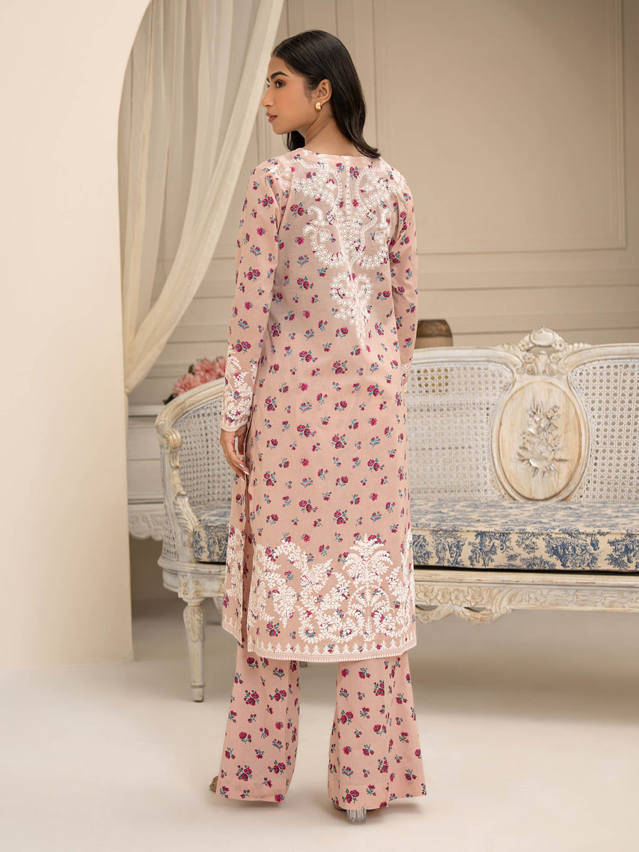 Limelight Summer Unstitched Printed Lawn 2Pc Suit U2888 Pink