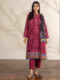 Limelight Summer Unstitched Printed Lawn 3Pc Suit U2911 Maroon