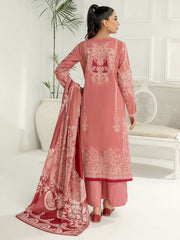 Limelight Summer Unstitched Printed Lawn 3Pc Suit U2913 Tea Pink