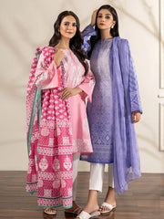 Limelight Summer Unstitched Printed Lawn 2Pc Suit U2936 Lilac