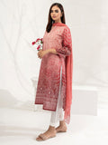 Limelight Summer Unstitched Printed Lawn 2Pc Suit U2936 Peach
