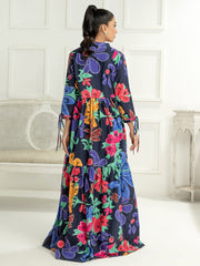 LimeLight Vol-03 Summer Unstitched Printed Lawn 1Pc Shirt U2958 Black