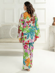 LimeLight Vol-03 Summer Unstitched Printed Lawn 1Pc Shirt U2958 Off White