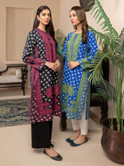 LimeLight Vol-03 Summer Unstitched Printed Lawn 1Pc Shirt U2972 Black