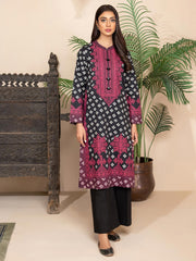 LimeLight Vol-03 Summer Unstitched Printed Lawn 1Pc Shirt U2972 Black