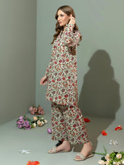 Limelight Winter Unstitched Printed Khaddar Single Shirt U3084 Beige