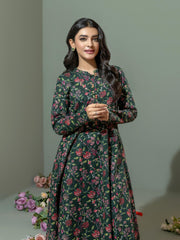 Limelight Winter Unstitched Printed Khaddar Single Shirt U3084 Green