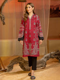 Limelight Winter Unstitched Printed Khaddar Single Shirt U3085 Red