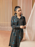 Limelight Winter Unstitched Printed Khaddar Single Shirt U3087 Black