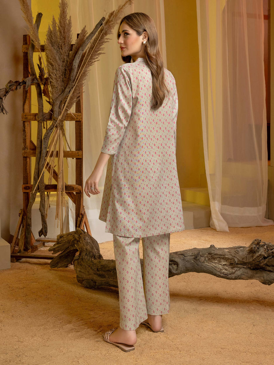 Limelight Winter Unstitched Printed Khaddar Single Shirt U3095 Beige