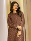 Limelight Winter Unstitched Printed Khaddar Single Shirt U3095 Brown