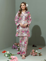 Limelight Winter Unstitched Printed Khaddar Single Shirt U3100 Pink